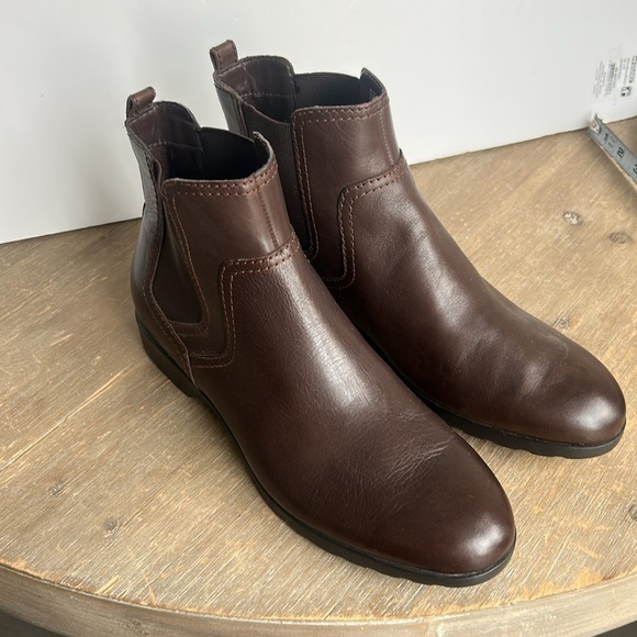 Rockport Adiprene by Adidas Chelsea Boots Brown Women’s Size 9.5 NEW - Picture 15 of 15